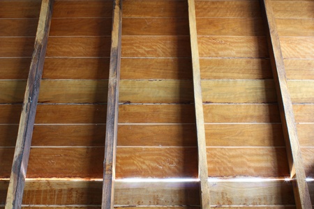 Wall made of wood Wall made of wood