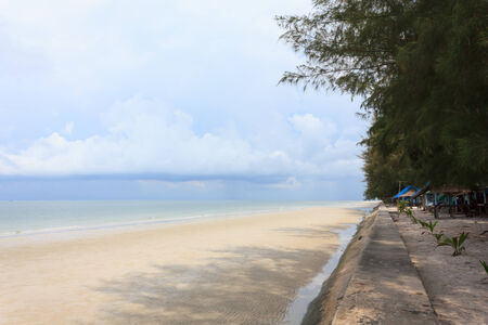 Blue sea with blue skyの写真素材