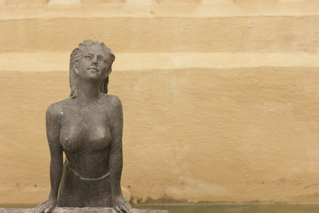 Statue people in the parkの写真素材