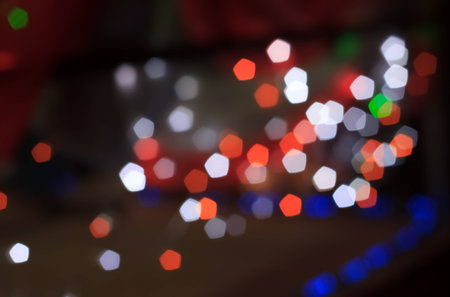 bokeh backgroundの写真素材