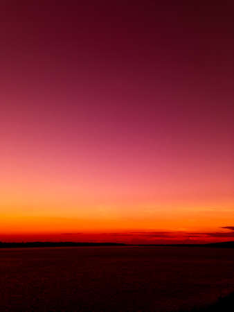 evening skyの写真素材