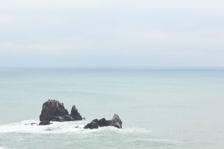 Sea in Winterの写真素材