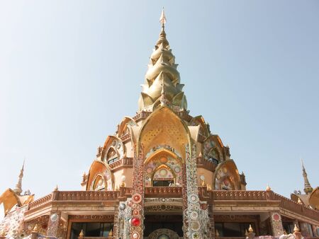 beautiful temple in Thailandの写真素材