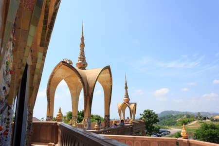 Temple with a beautiful view in Thailand