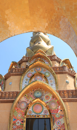 Beautiful temple in Thailandの写真素材