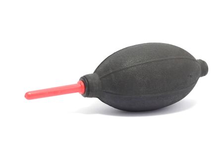 Ball blower to blow the dust for cleaningの写真素材