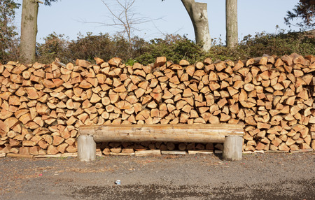 Wooden chairs