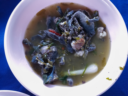 Thailand healthy food on a plate.の写真素材