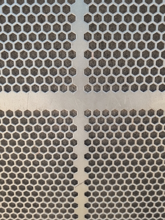 Stainless steel for beautiful background.
