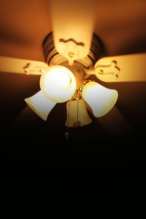 The Fan and the Lampの写真素材