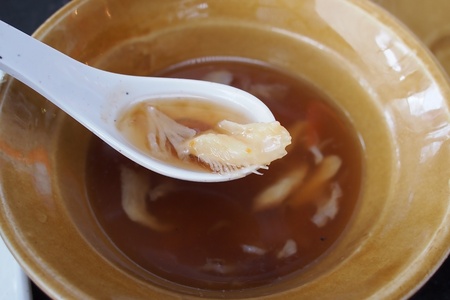 chinese shark fin soupの写真素材