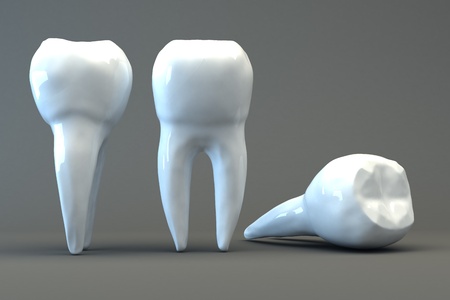 white toothの写真素材