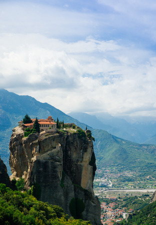 Monastery Holy Trinity , Meteora , Greece.の写真素材