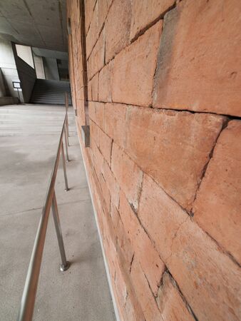 empty footpath floorの写真素材