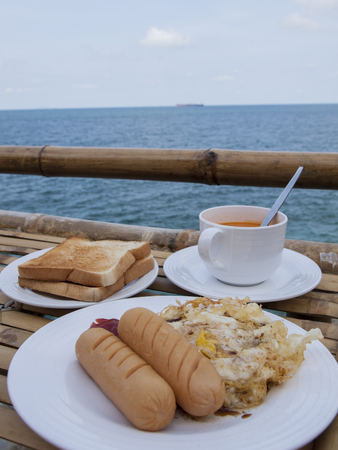 Breakfast foodsの写真素材