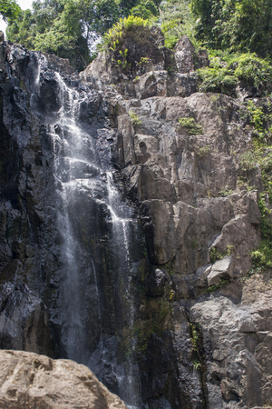 Heaw Narok waterfall, Khaoyai National Park, Thailandの写真素材