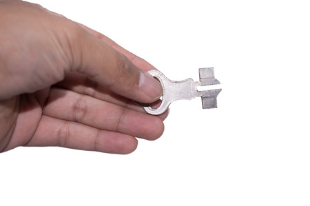 hand and key 1の写真素材