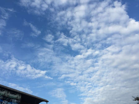 Clouds and blue skyの素材
