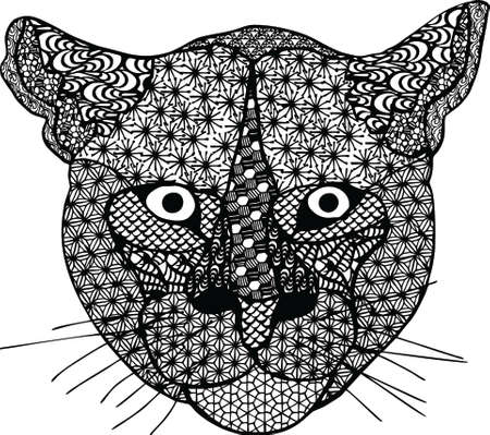 leopardのイラスト素材