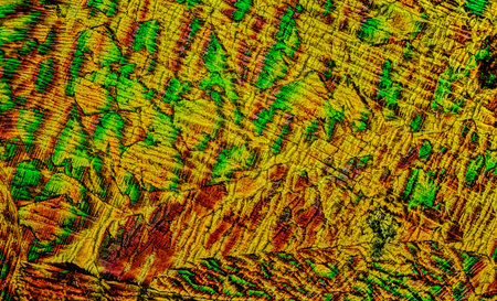Crystal polarized light Na2S2O3の写真素材