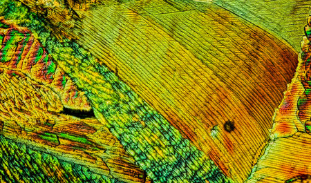 Crystal polarized light Na2S2O3