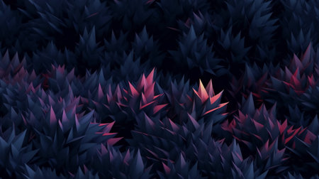 abstract fractal background. Beautiful flowers. Digital art.の素材