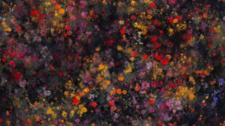 abstract background with multicolored blots, spots and linesの素材