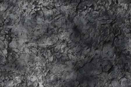 black stone texture background for interior exterior decoration and industrial construction concept design.の素材