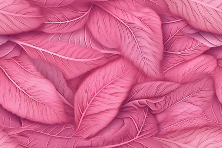 Pink leaves background.の素材