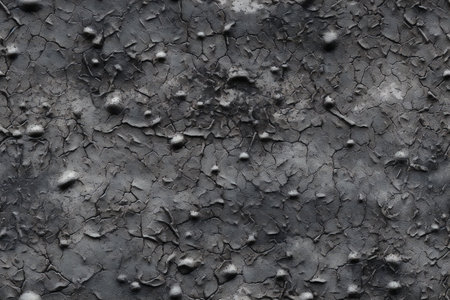 Texture of cracked paint on metal surface. Abstract background for design.の素材
