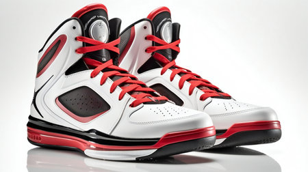 Sneakers isolated on a white background.の素材