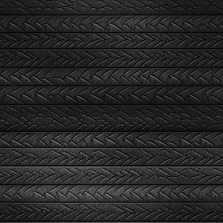 Black metal texture with rhombus pattern. Abstract background and texture for design.の素材