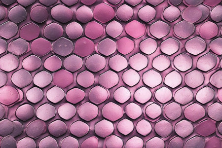 Background of pink sequins in the form of rhinestones.の素材