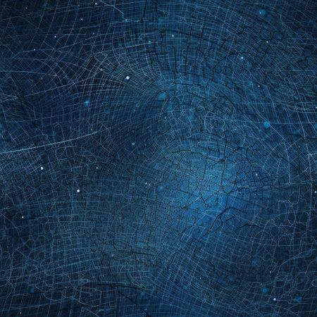 Blue grunge texture. Abstract background with space for text or imageの素材