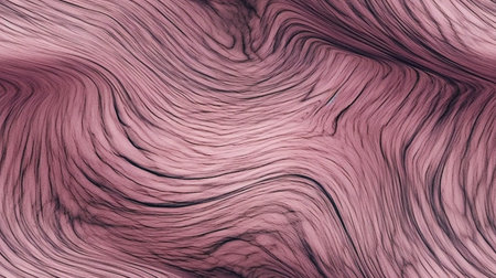 abstract background with smooth wavy lines in pink and purple colorsの素材