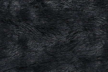 Black wood texture with natural pattern for background and design art work.の素材