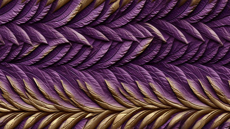 plastic background with embossed fractal on leatherの素材