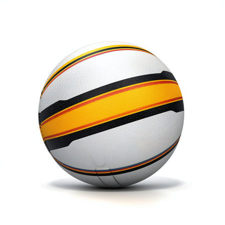 soccer ball isolated on a white background.の素材
