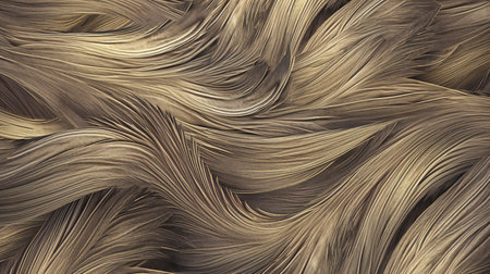 Golden wavy background.の素材