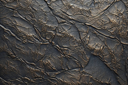 Surface of old leather for background or texture. Toned.の素材