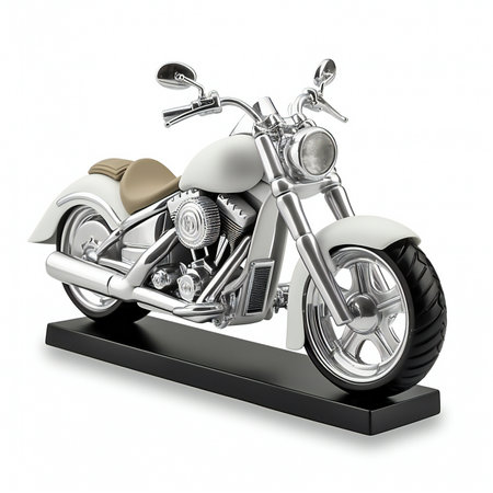 Motorcycle isolated on a white background.の素材
