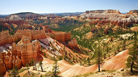 The Hoodoos of Bryce Canyon National Park, Utah, United Statesの素材