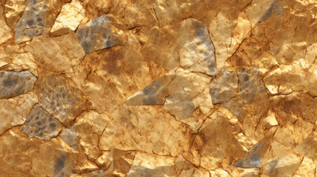 Gold marble texture background pattern with high resolution. Golden stone surface.の素材