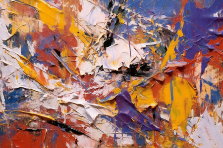 abstract background, oil painting on canvas, closeup of photoの素材