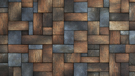 Wooden texture background. Wood texture.の素材