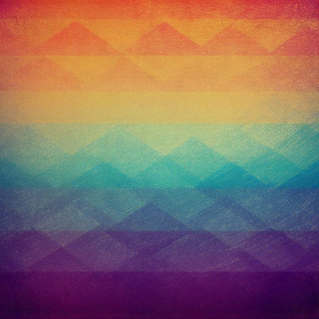 Grunge colorful background. Old texture. Vintage style. Retro designの素材