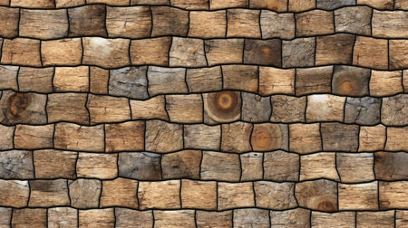 Old wooden wall texture background.の素材