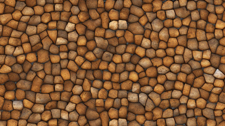 Stone wall texture or background. illustration. High resolution.の素材