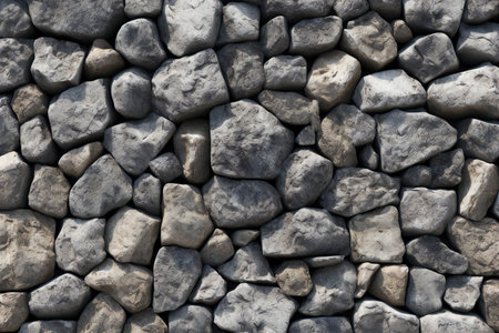 Background of stone wall texture. Close up stone wall texture background.の素材