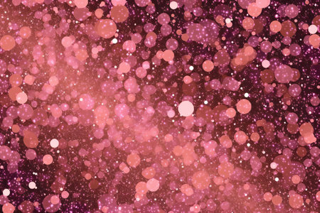 Pink and white bokeh background. Abstract glitter lights texture.の素材